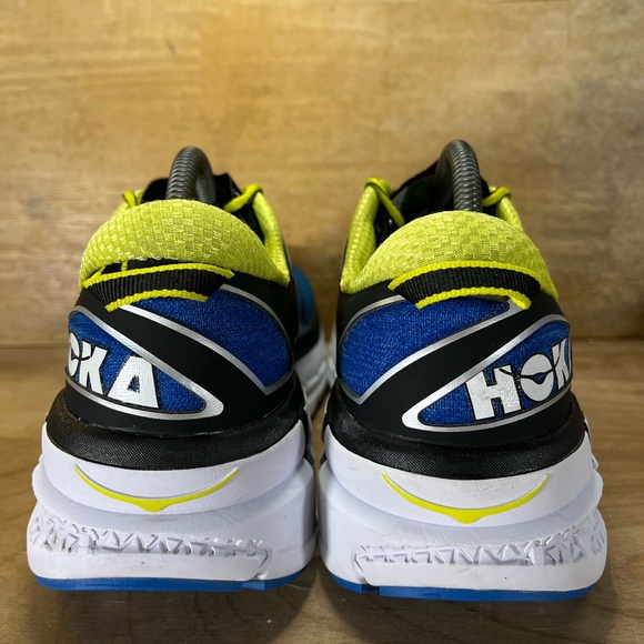 Hoka One One Odyssey COLORFUL Mens Size 9 Running Shoes Sneakers Blue Silver - Picture 5 of 12